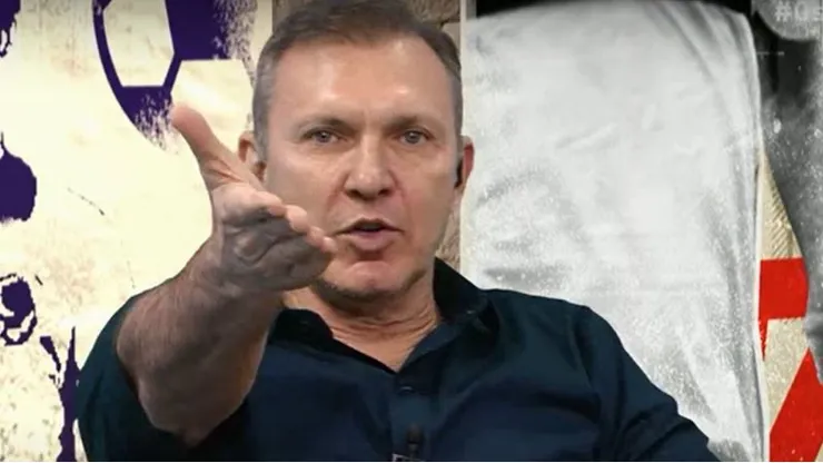 Velloso foi "desafiado" por Neto - Foto: Reprodução Os Donos da Bola/YouTube.