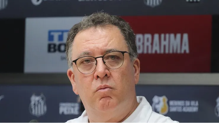 Marcelo Teixeira no Santos - Foto: Reinaldo Campos/AGIF