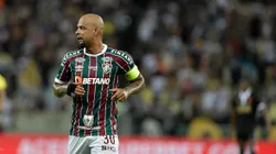 Felipe Melo, ex-jogador do Fluminense, durante partida contra o Vasco, pelo Campeonato Carioca de 2024. Foto: Thiago Ribeiro/AGIF.