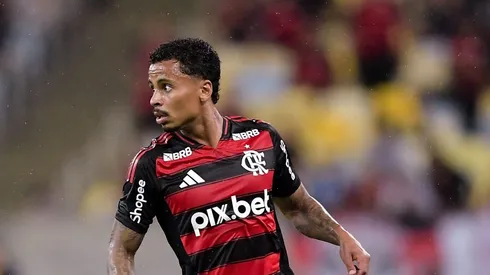Allan em jogo pelo Flamengo