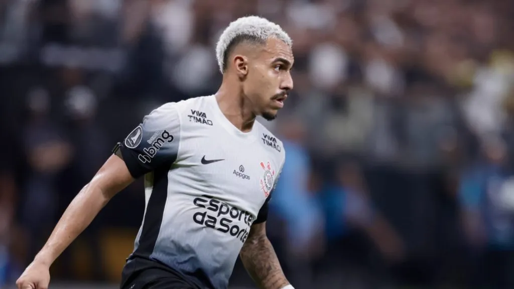 Matheuzinho jogador do Corinthians – Foto: Marcello Zambrana/AGIF