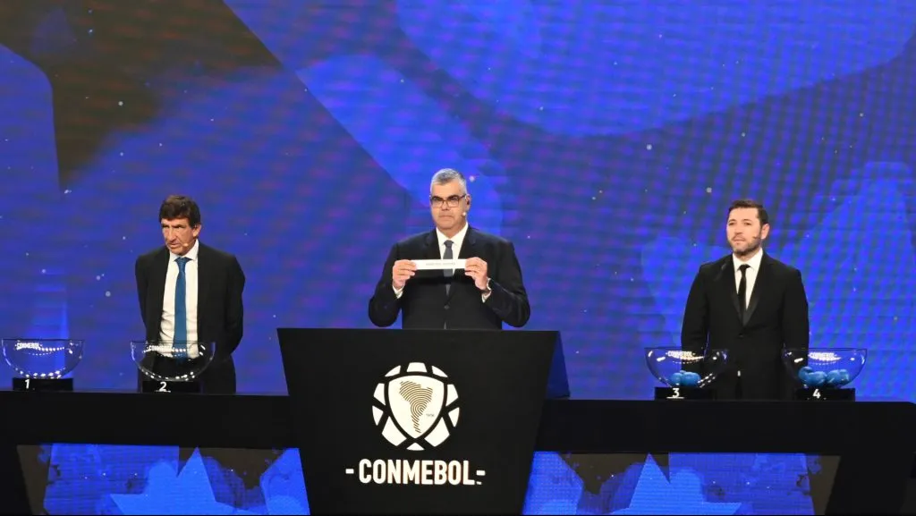 Sorteio da Conmebol