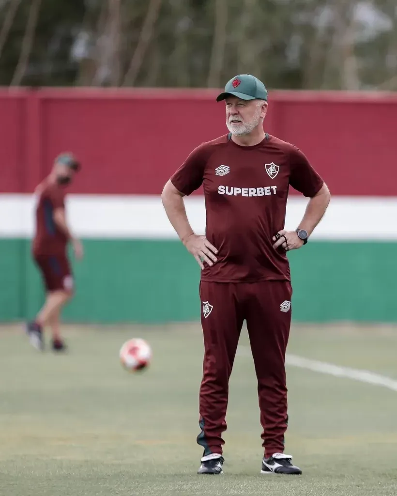 Mano Menezes, treinador do Fluminense