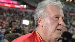 Zico durante partida no Jogo das Estrelas, no Maracanã, no final de 2024.