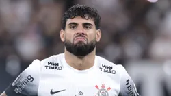 Yuri Alberto durante duelo no Paulistão.