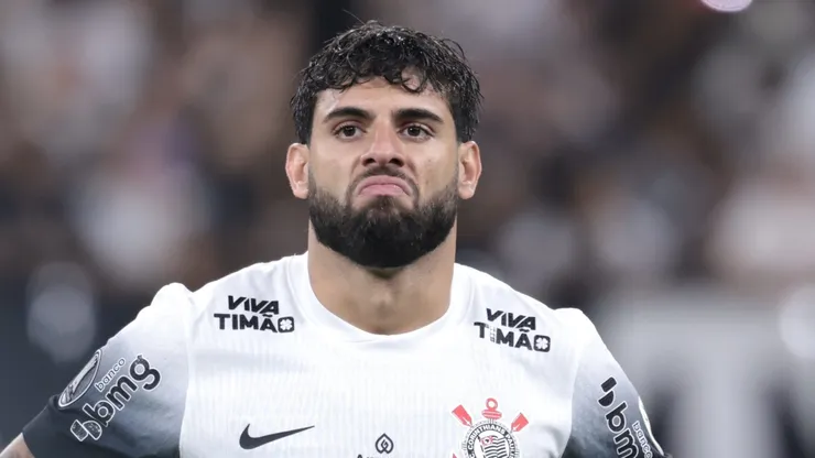Yuri Alberto durante duelo no Paulistão.