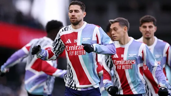 Jorginho antes de partida. Foto: Ryan Pierse/Getty Images
