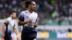 SP - SAO PAULO - 16/03/2025 - PAULISTA 2025, PALMEIRAS X CORINTHIANS - Andre Carrillo jogador do Corinthians durante partida contra o Palmeiras no estadio Arena Allianz Parque pelo campeonato Paulista 2025. Foto: Marcello Zambrana/AGIF