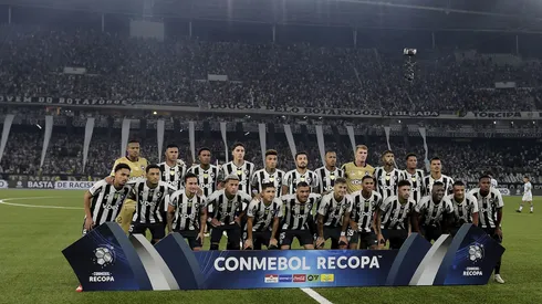 Jogadores do Botafogo final recopa. Foto: Jorge Rodrigues/AGIF