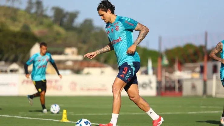 Pedro se recuperando de lesão no Flamengo - Foto: Gilvan de Souza/Flamengo