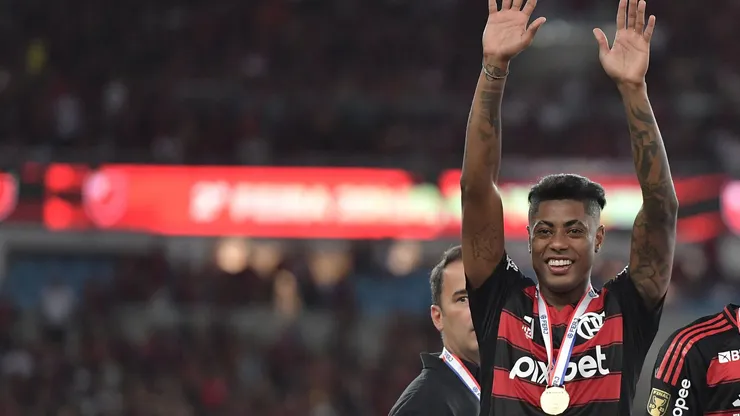 Bruno Henrique, do Flamengo, Foto: Thiago Ribeiro/AGIF