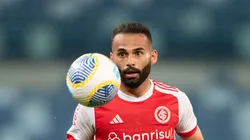 Thiago Maia jogador do Internacional durante partida contra o Cuiabá no estadio Arena Pantanal pelo campeonato Brasileiro A 2024. Foto: Gil Gomes/AGIF