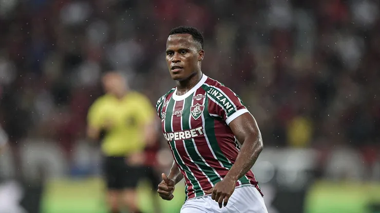 Arias, jogador do Fluminense e da Colõmbia. Foto: Thiago Ribeiro/AGIF