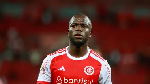 Enner Valencia jogador do Internacional durante partida contra o Flamengo no estádio Beira-Rio pelo campeonato Brasileiro A 2024. Foto: Luiz Erbes/AGIF