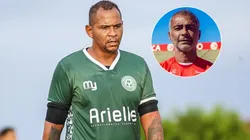 Walter será jogador do Americano e irá jogar contra o America, de Romário. FotoxFoto: Walter (Reprodução/Instagram); Romário (Wandré Silva/America)