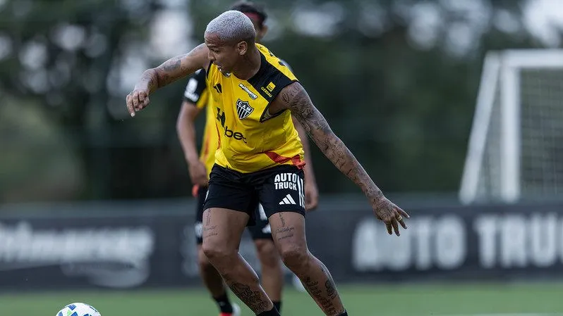 Deyverson pode deixar Atlético. Foto: Pedro Souza / Atlético