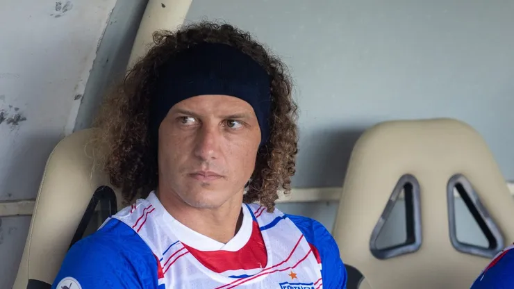 CE - FORTALEZA - 01/02/2025 - CEARENSE 2025, FLORESTA X FORTALEZA - David luiz jogador do Floresta durante partida contra o Fortaleza no estadio Presidente Vargas (CE) pelo campeonato Cearense 2025.