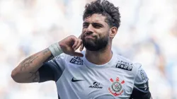 RS - PORTO ALEGRE - 08/12/2024 - BRASILEIRO A 2024, GREMIO X CORINTHIANS - Yuri Alberto jogador do Corinthians comemora seu gol durante partida contra o Gremio no estadio Arena do Gremio pelo campeonato Brasileiro A 2024. Foto: Liamara Polli/AGIF