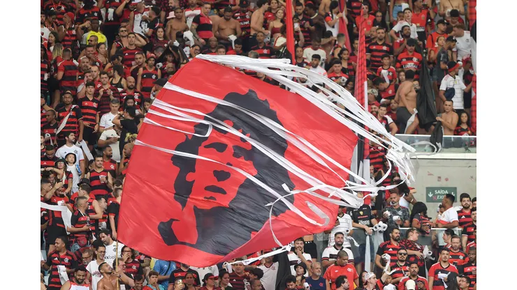 RJ - RIO DE JANEIRO - 16/03/2025 - CARIOCA 2025, FLAMENGO X FLUMINENSE - Torcida do Flamengo durante partida contra Fluminense no estadio Maracana pelo campeonato Carioca 2025. Foto: Thiago Ribeiro/AGIF