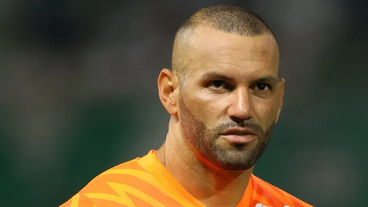 Goleiro vê Palmeiras vivo pela conquista do título - Foto: Joisel Amaral/AGIF