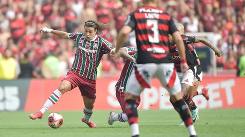 Clássico Flamengo x Fluminense. Foto: Thiago Ribeiro/AGIF