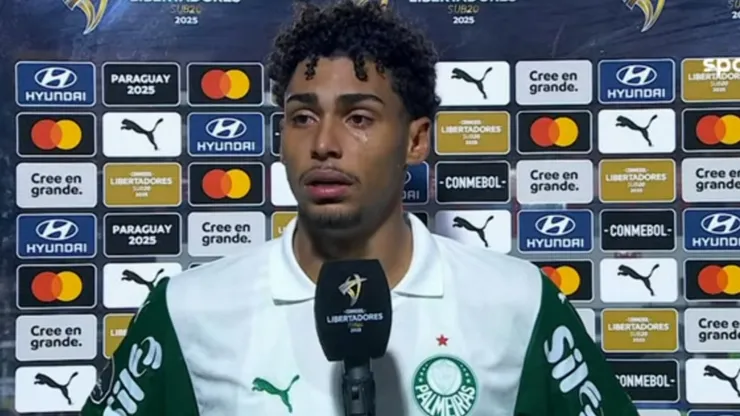 Luighi, do Palmeiras, decidiu não aceitar convites para ser garoto-propaganda contra racismo - Foto: Reprodução/Conmebol