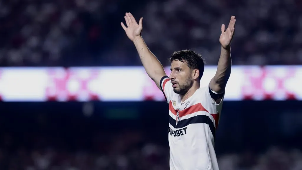 Calleri é um dos atacantes do São Paulo. Foto: Marcello Zambrana/AGIF