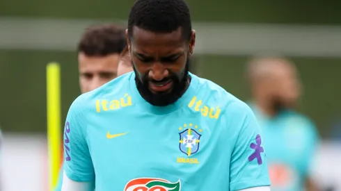 MG - Belo Horizonte - 31/01/2022 - SELECAO BRASILEIRA, TREINO - Gerson jogador do Selecao Brasileira durante treino no Centro de Treinamento CT Toca II. Foto: Fernando Moreno/AGIF