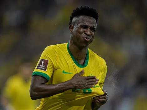 Brasil vence a Colômbia com gol de Vini Jr no fim