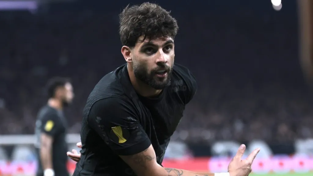 Yuri Alberto em jogo do Corinthians