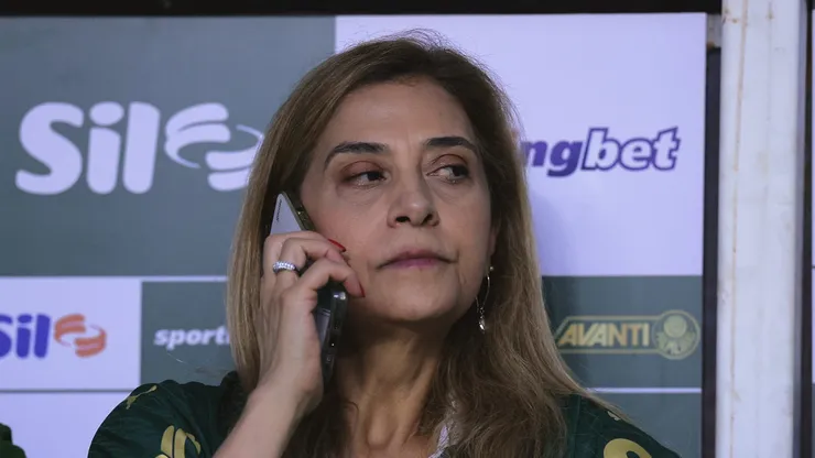 SP - SAO PAULO - 28/01/2025 - PAULISTA 2025, PALMEIRAS X BRAGANTINO - leila pereira presidente do Palmeiras durante partida contra o Bragantino no estadio Arena Allianz Parque pelo campeonato Paulista 2025.