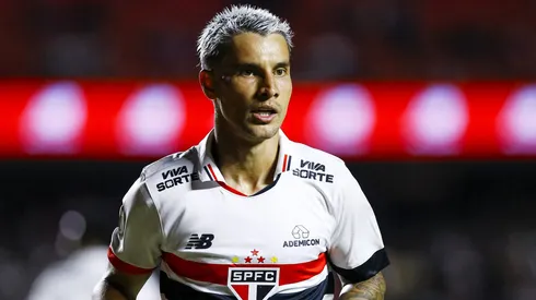 Ferreira jogador do São Paulo durante partida contra o Athletico-PR no estádio Morumbi pelo campeonato Brasileiro A 2024.