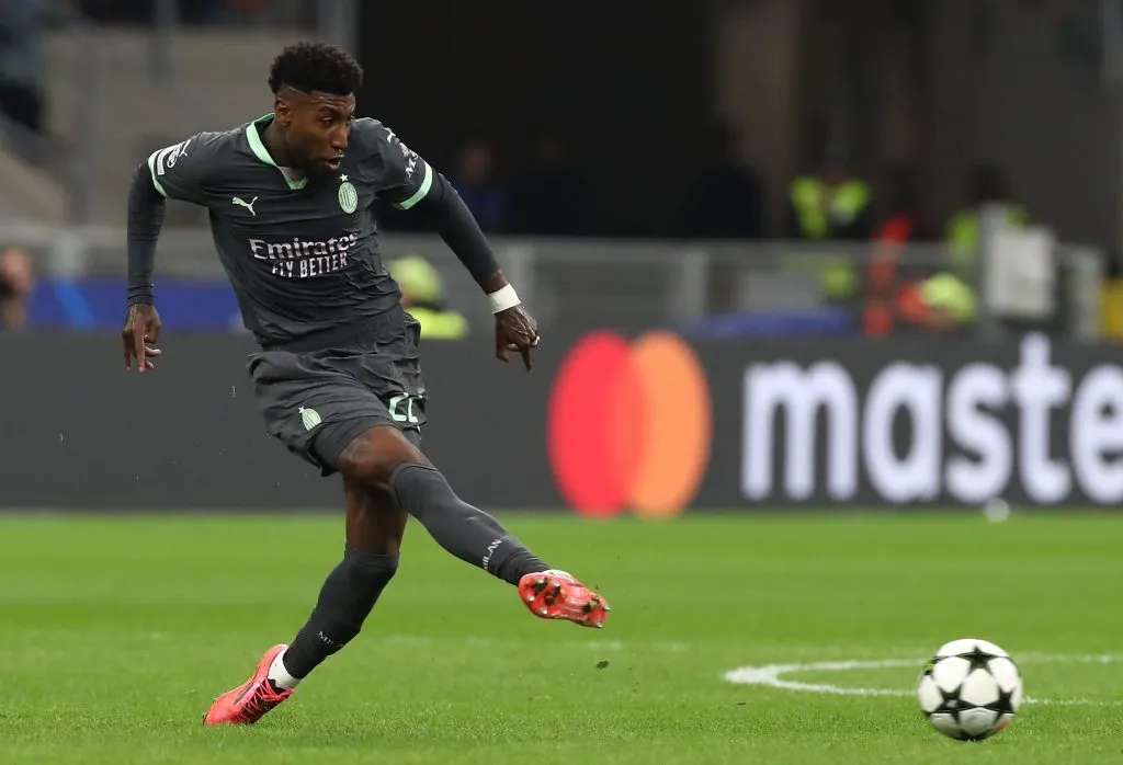 Emerson em partida pelo Milan. Photo by Marco Luzzani/Getty Images