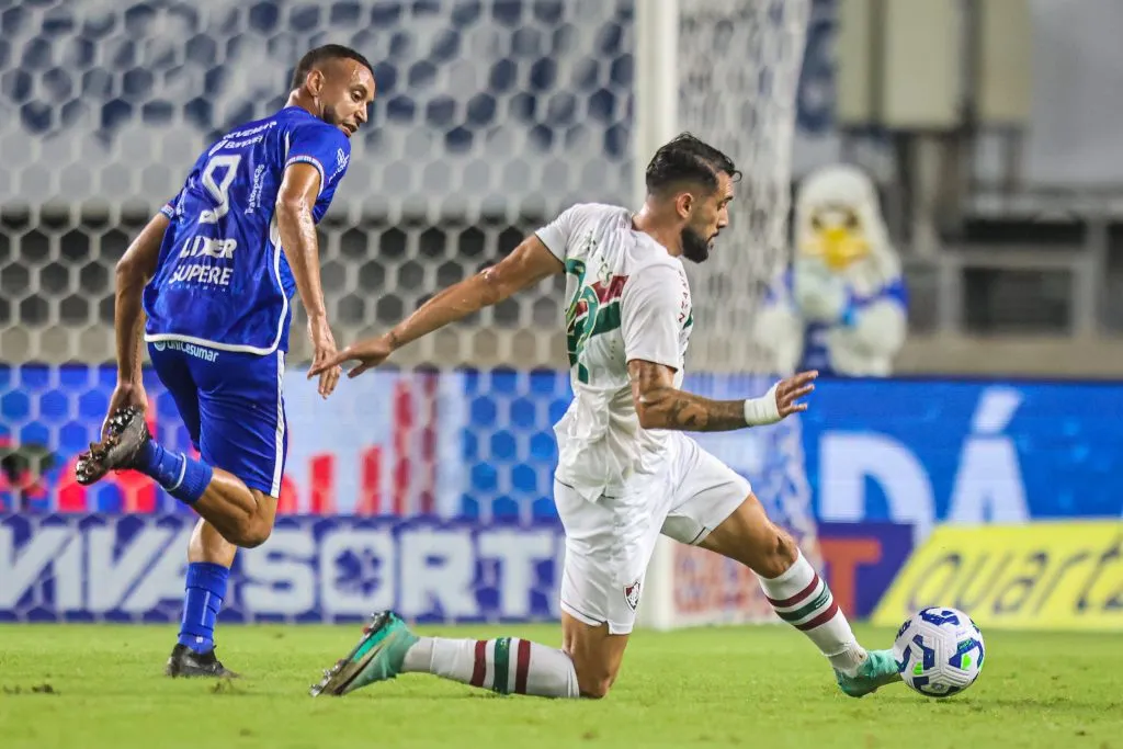 Freytes em ação pelo Fluminense em duelo pela Copa do Brasil. Foto: Fernando Torres/AGIF