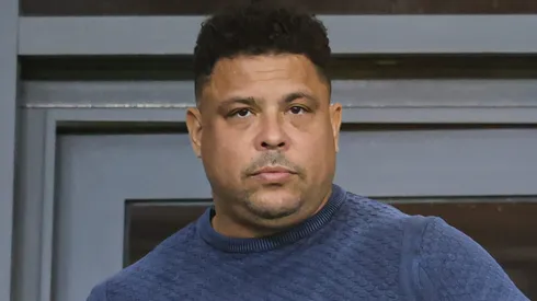 Ronaldo Fenômeno durante partida entre Cruzeiro e Fluminense, no Mineirão, pelo Brasileirão 2023.