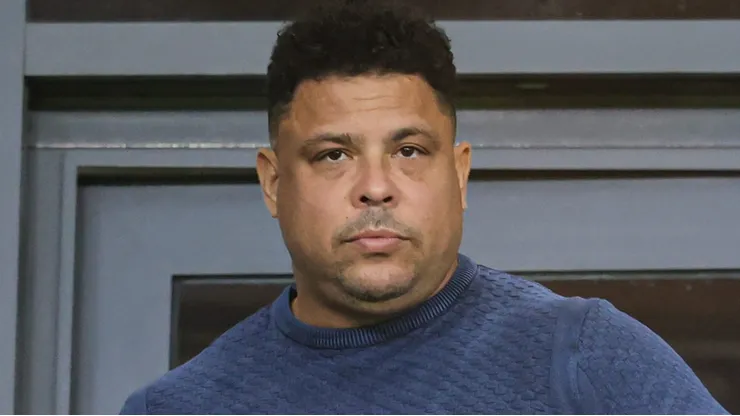 Ronaldo Fenômeno durante partida entre Cruzeiro e Fluminense, no Mineirão, pelo Brasileirão 2023.