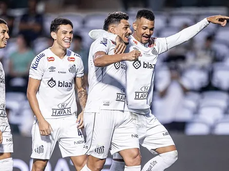 Santos marca quatro gols em um jogo após oito meses