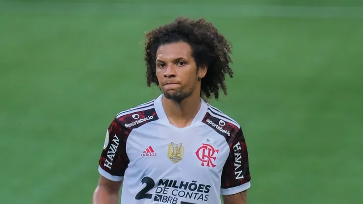 Willian Arão em partida pelo Flamengo