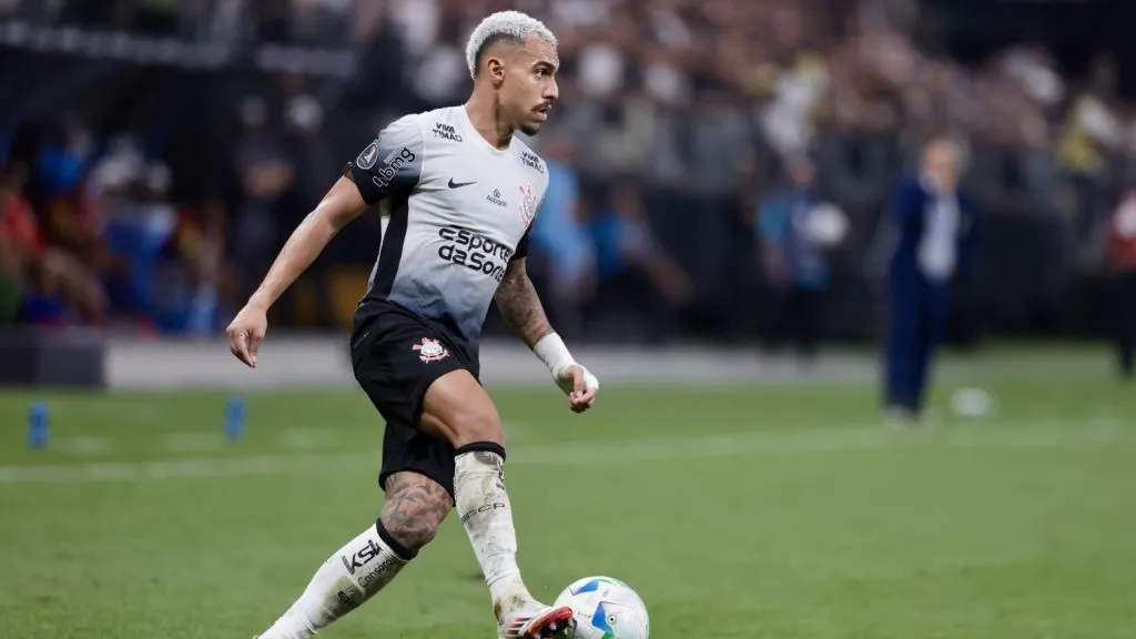 Matheuzinho é um dos destaques do Corinthians. Foto: Marcello Zambrana/AGIF
