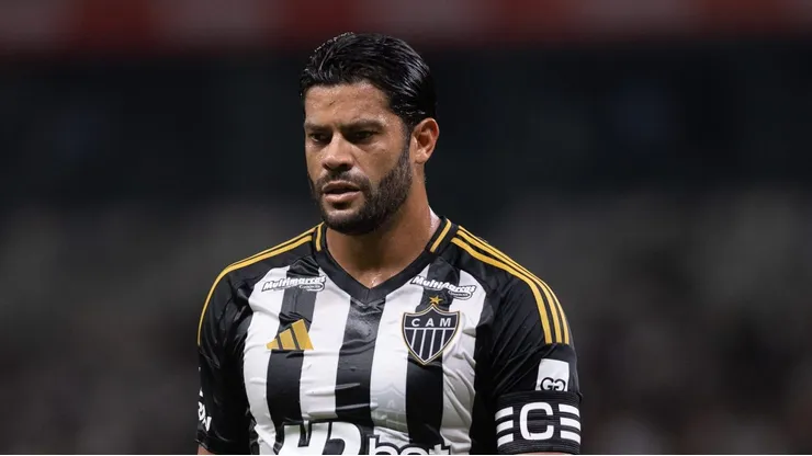 Hulk atacante do Atlético-MG durante partida contra o Athletic Club no estádio Mineirão pelo Campeonato Mineiro 2025