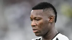 Patrick de Paula jogador do Botafogo durante partida contra o Bangu no estadio Engenhao pelo campeonato Carioca 2025. Foto: Thiago Ribeiro/AGIF