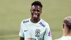 Vini Jr foi decisivo e marcou o gol da vitória contra a Colômbia (Photo by Tim Nwachukwu)