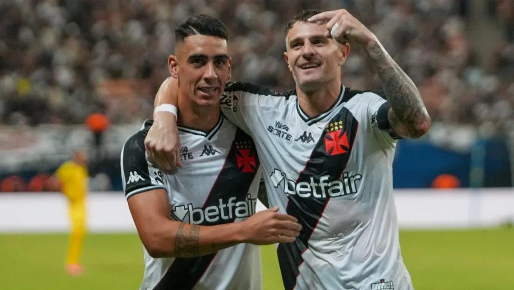 Puma Rodríguez e Vegetti, do Vasco