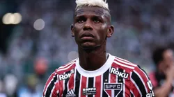 Arboleda durante a final do Campeonato Paulista de 2022 entre Palmeiras e São Paulo.