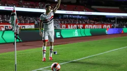 Oscar jogador do São Paulo durante partida contra o Guarani no estádio Morumbi pelo campeonato Paulista 2025. Foto: Marco Miatelo/AGIF