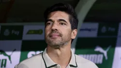 Abel Ferreira técnico do Palmeiras durante partida contra o Corinthians no estádio Arena Allianz Parque pelo campeonato Paulista 2025.