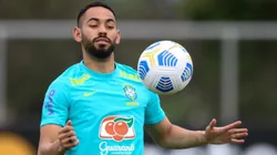 Matheus Cunha jogador do Selecao Brasileira durante treino. Foto: Fernando Moreno/AGIF