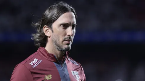 Luís Zubeldía é o técnico do São Paulo. Foto: Marcello Zambrana/AGIF