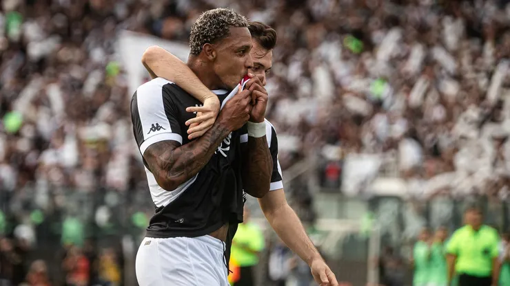 David comemora seu gol diante do Grêmio, pelo Campeonato Brasileiro de 2024. Foto: Leandro Amorim.