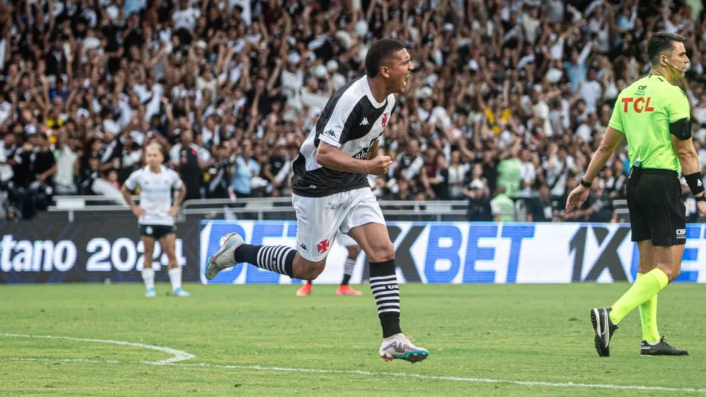 Mateus Carvalho anotou o segundo tento no confronto. Foto: Leandro Amorim.